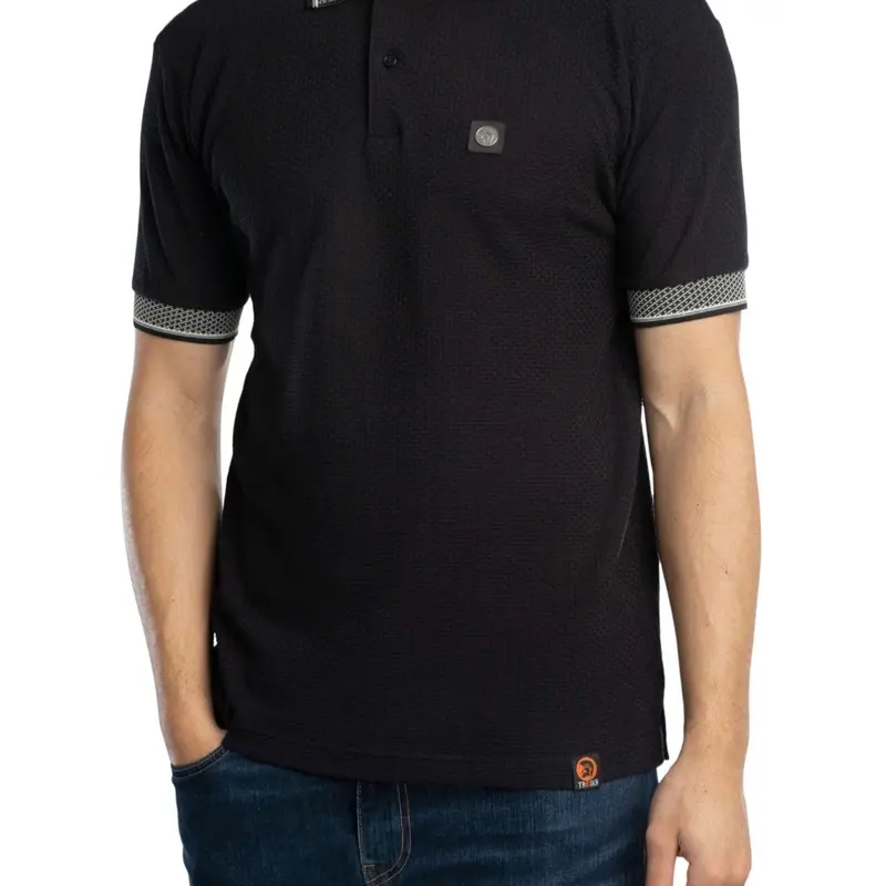Jacquard short sleeve polo shirt Trojan mod collection 5