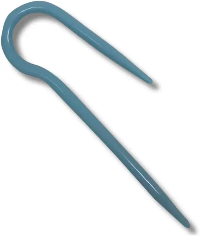 U Knitting Cable Needles - Premium ABS Plastic J-Shape/U Shaped Cable Stitch Holders for Knitting & Crochet Pack of Four Different Sizes 3