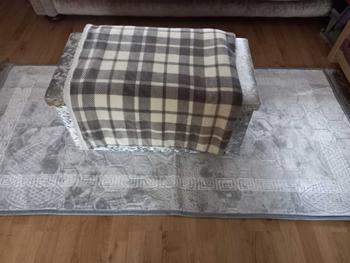 Product Review of DIAMOND SHAPED GREEKY NON SLIP MACHINE WASHABLE GREEKY DESIGN SOFT 160X230CM AND 200X300CM from a**e 0