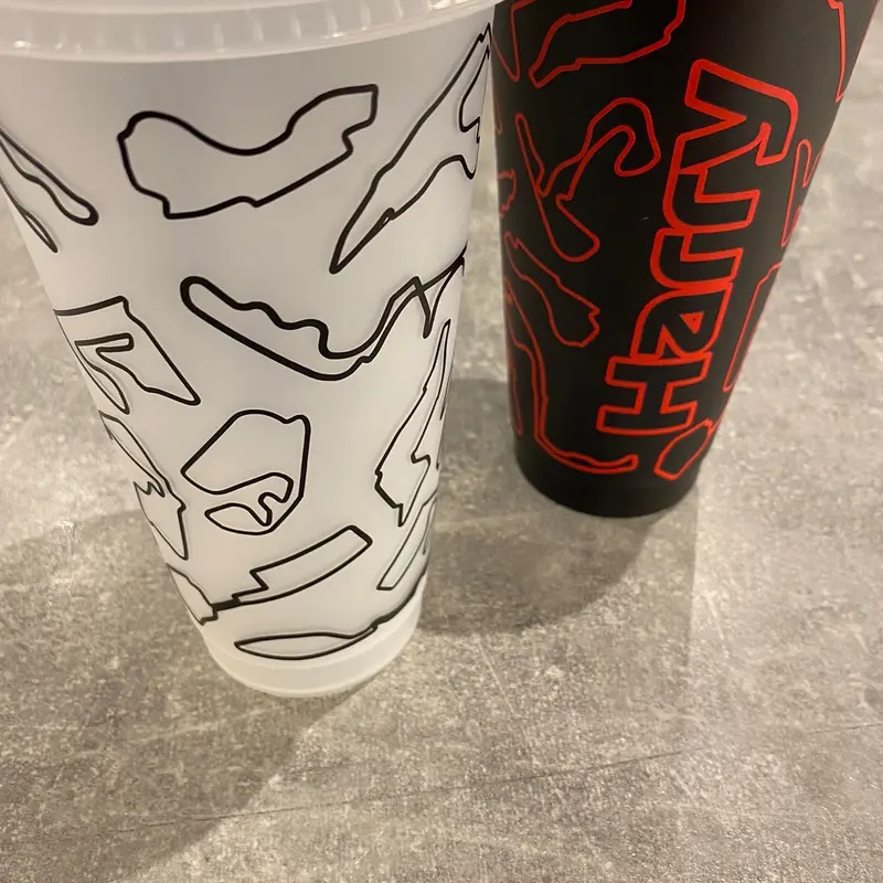 FORMULA ONE - Grand Prix - 24oz cold cup with 2023 season circuits 1