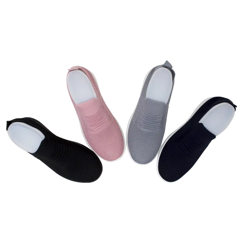 Ladies Simple Slip On Minimalist Trainers 0