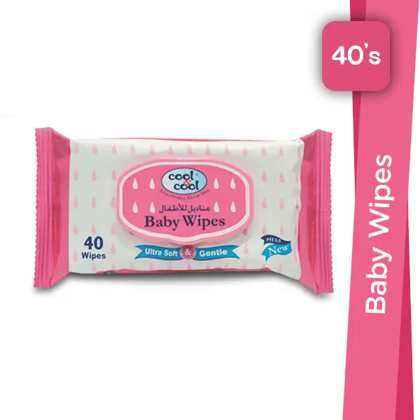 Baby Wipes, 99% Water, 100% Plastic Free, Biodegradable, Compostable, Vegan 1 Pack of 60 Water Based Wet Wipes