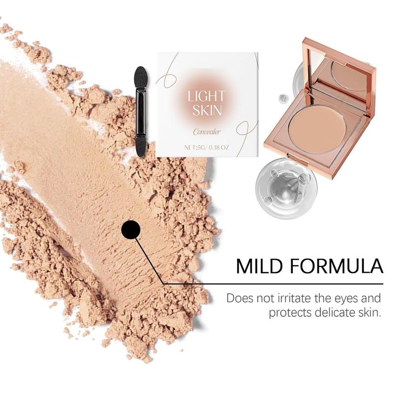 Product Introduction of Colored Clay CC Undereye Corrector, Colored Clay Under Eye Corrector, Color Corrector for Dark Circles, Seamless Conceal Hydrating Under Eye Corrector Concealer with Brush 7