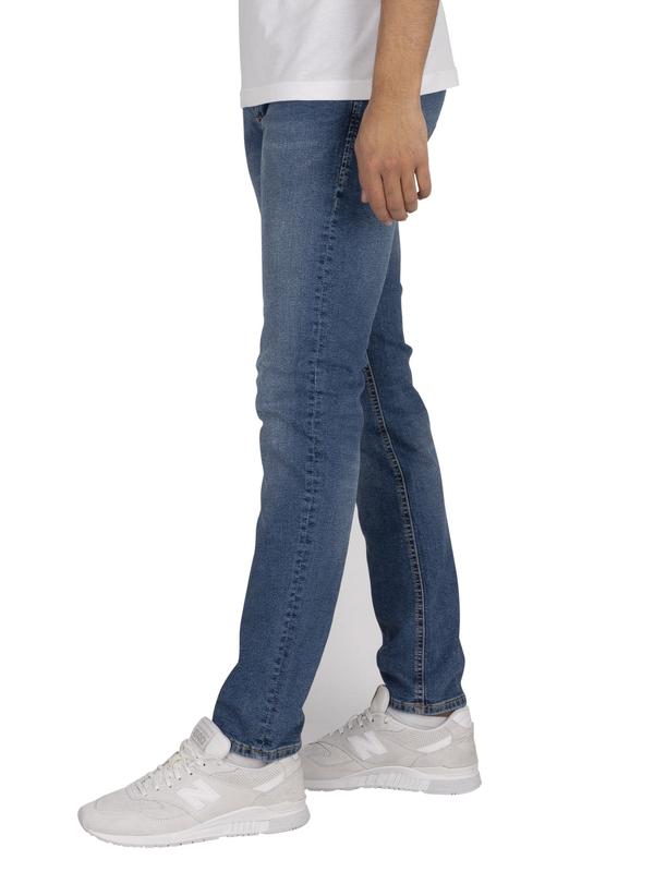 Jack & Jones Glenn Original 031 Slim Jeans - Blue Denim 1