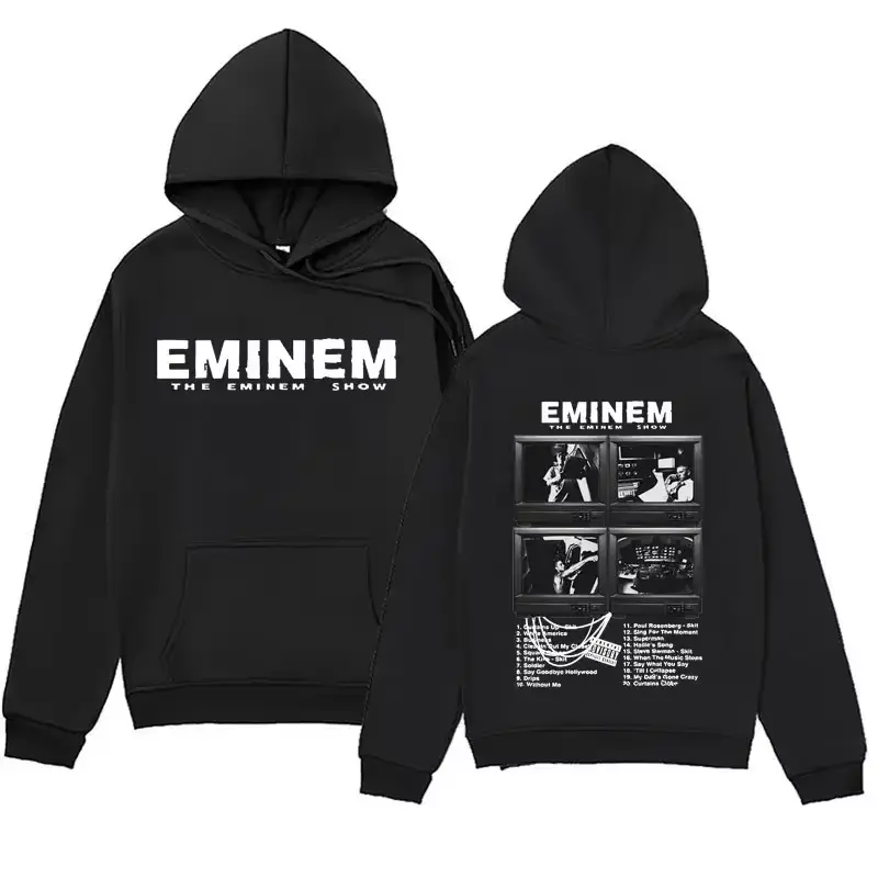 Hoodie for men and women featuring rapper Eminem streetwear, music album "Four Seasons"