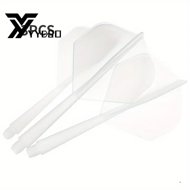 Simplicity 70% Transparent 2BA Dental Integrated Dart Flights - Durable and Shatterproof Design - New Product