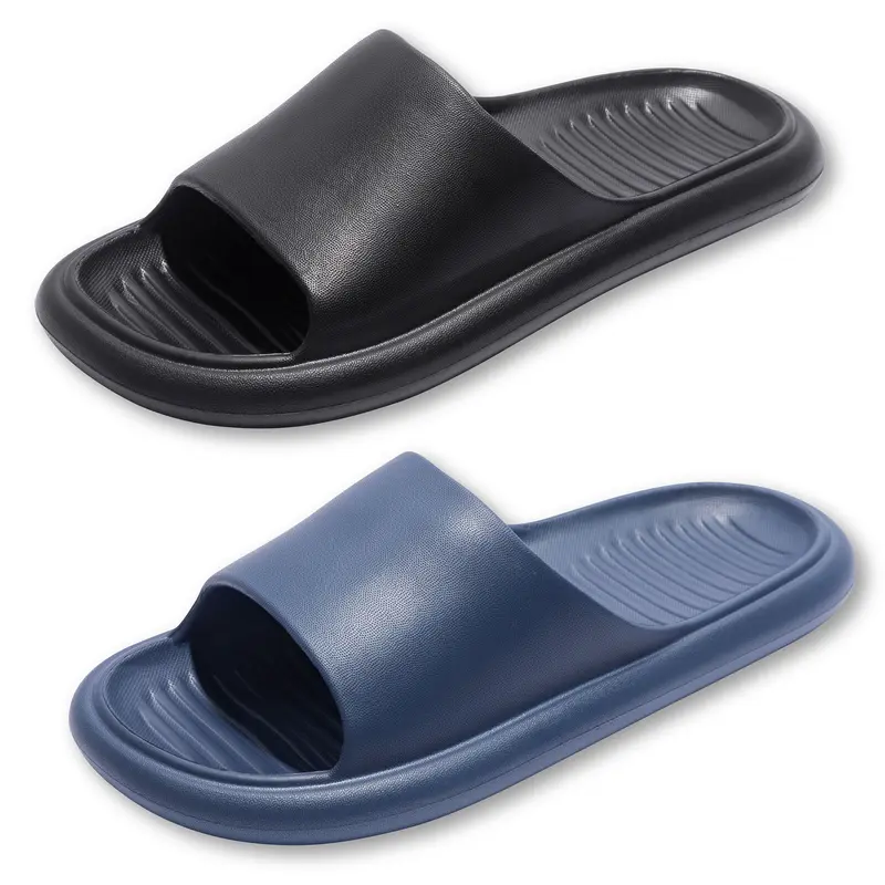 Men's  Sliders Anti-Slip Shower Slippers Comfortable Sandals Beach Pool Bathroom Garden Footwear Walking Shoes Shoe Lightweight Boy Flipflop Nail 0