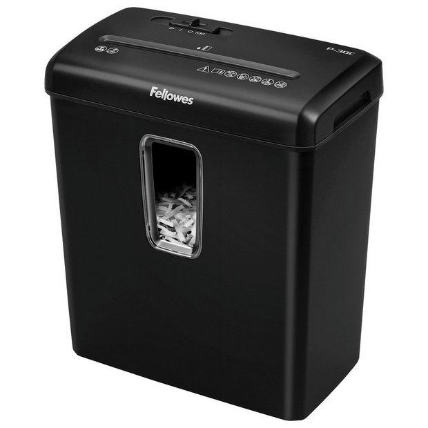 Fellowes P-30C 6 Sheet 15 Litre Cross Cut Shredder 2