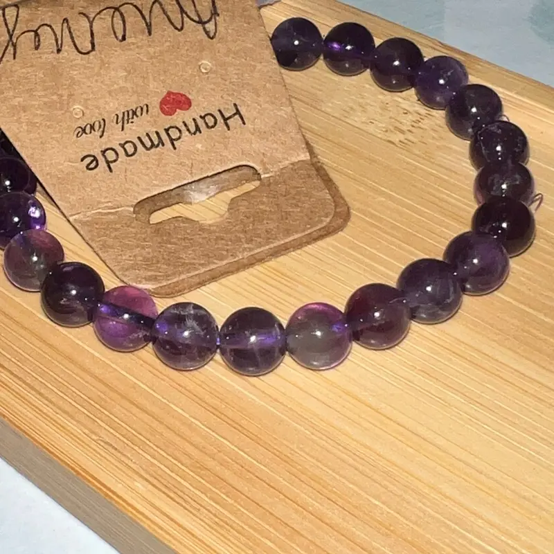High Quality amethyst crystal bracelet 1