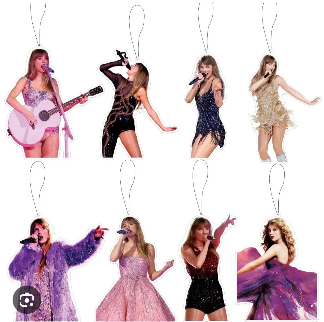 3X Taylor Swift Random Car Freshener Swifties Air Fresheners Black Ice New