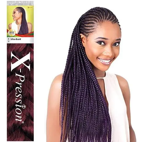 Xpression Ultra Braid Plaiting 82" Braiding Bulk Hair Extensions