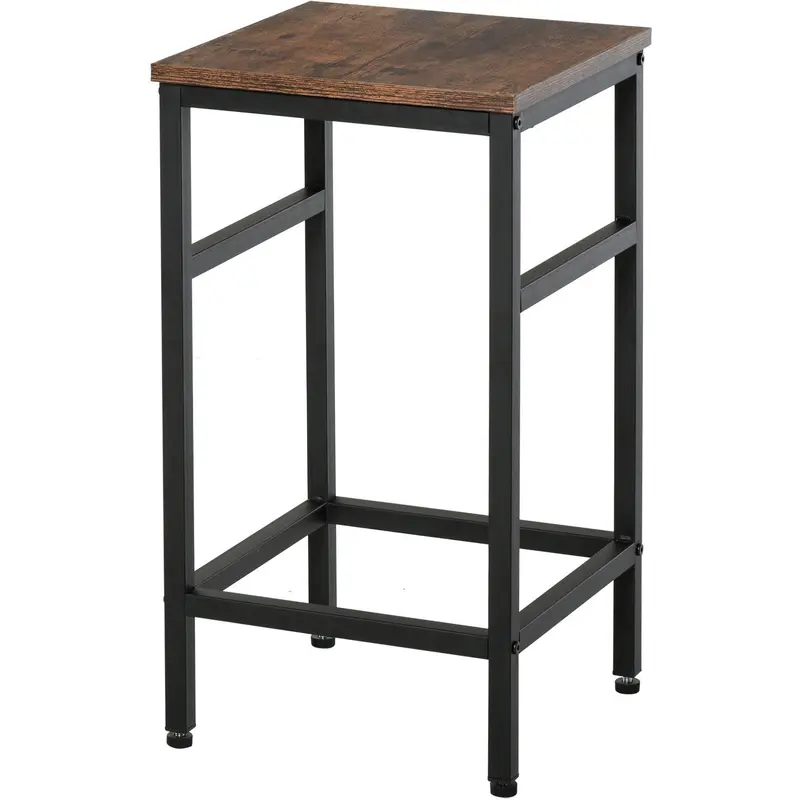 5pc Industrial Bar Table and Stool Set - Perfect for Home and Bar Tables 6
