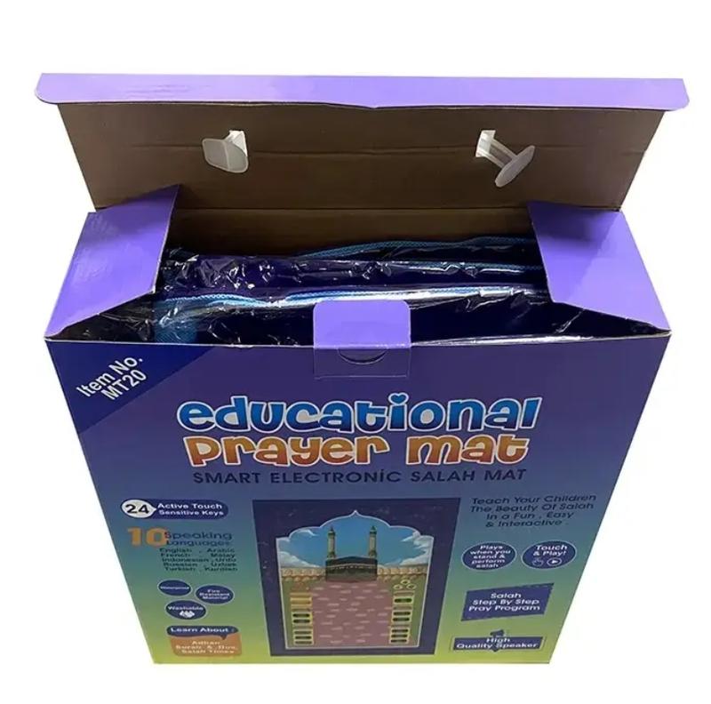 Smart Praying Mat with Quran Verses and Adhaan for Kids 3