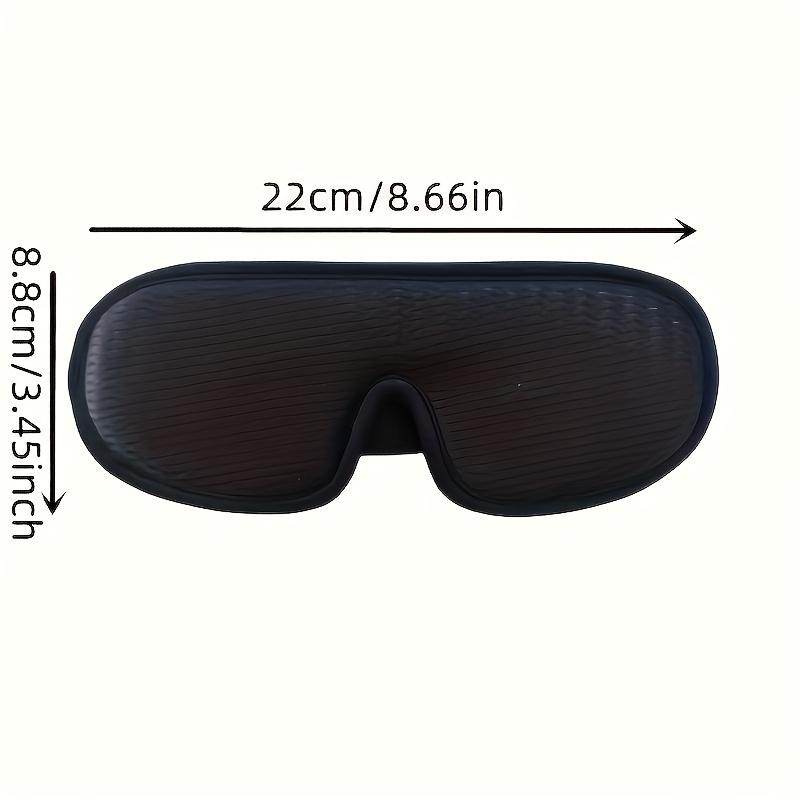 Luxurious 3D Contoured Sleep Mask - Ultimate Light Blocker for Travel, Rest, Yoga, Meditation with Adjustable Strap for Fit and Comfort, Sleep Eye Mask, Maximum Comfort 2