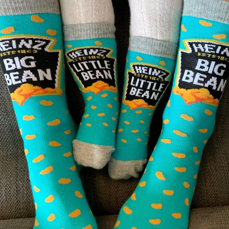Heinz Baked Beans 'Big Bean' Socks 1