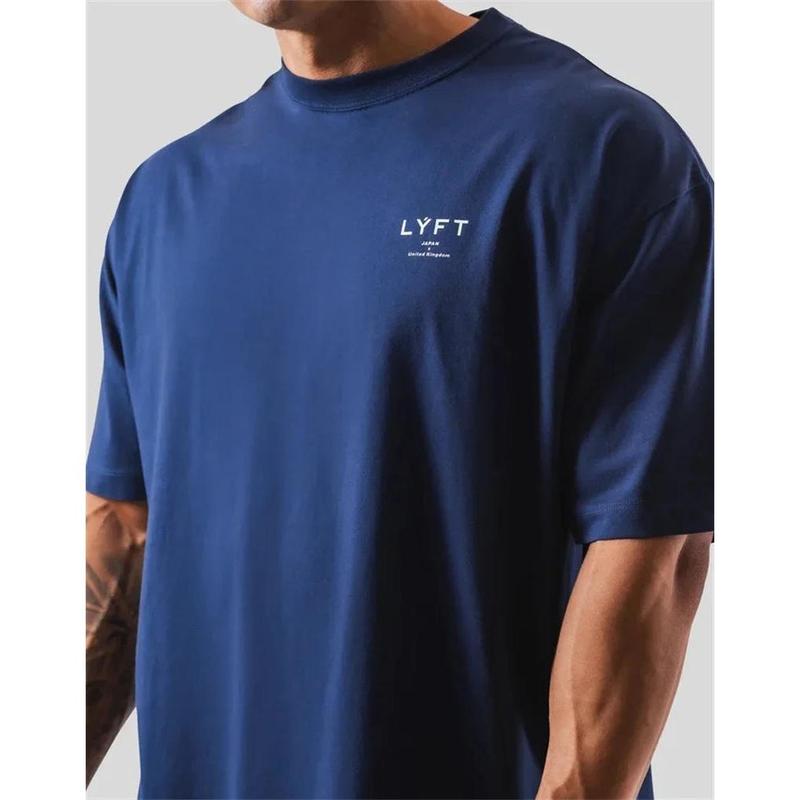 ONE POINT LYFT Loose Cotton Oversized T-Shirt 2
