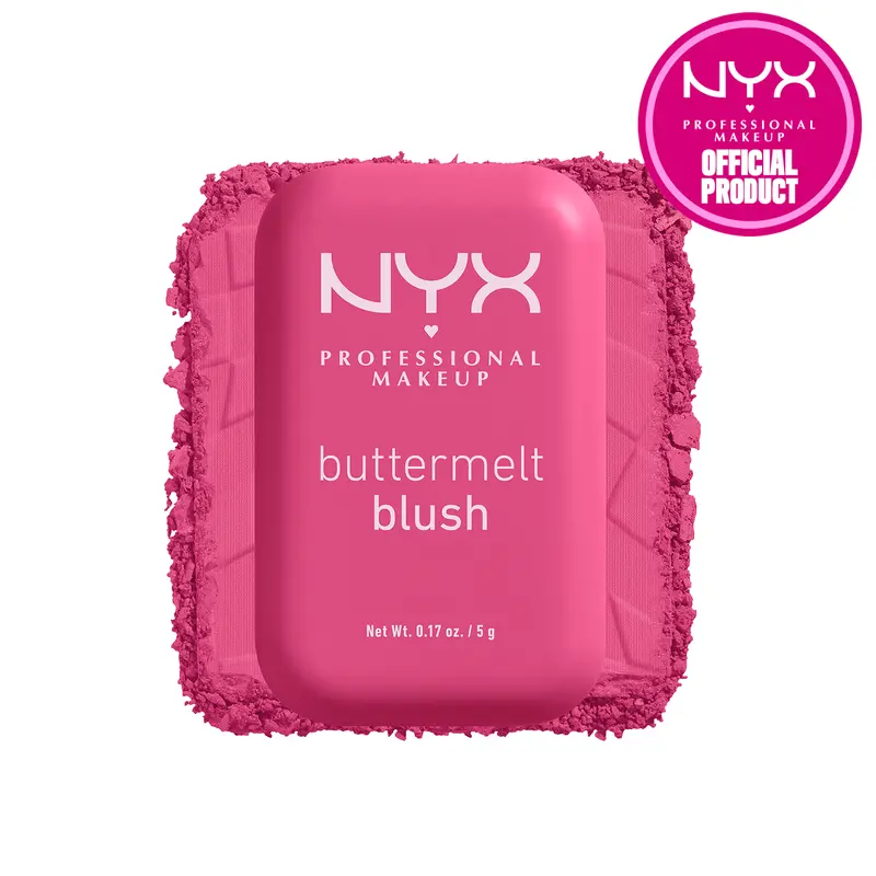 NYX Professional Makeup Buttermelt Blush, Powder Blush Up to 12H Wear, Fade & Transfer Resistant, Select Your Shade 5