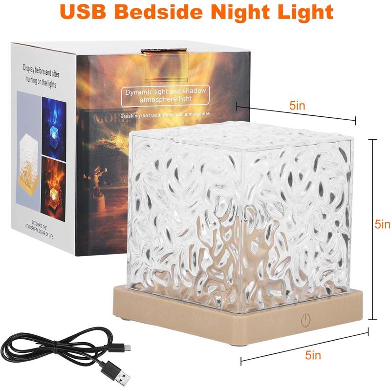 Product Introduction of Galaxy Projector Lamp Night Light – 16-Color Star & Ocean Wave Sensory Lamp, Touch Bedside Light for Kids & Bedroom Decor 3