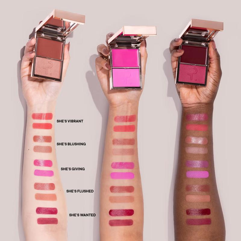 PATRICK TA Major Headlines - Double-Take Cream + Powder Blush Duo Makeup 7