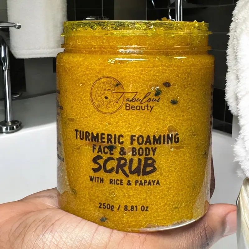 Turmeric Honey Body Scrub - Chemical Free - Skin Repair -  Luxury - Moisturiser 4