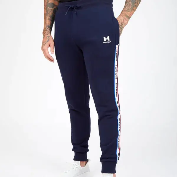 NAVY JOGGERS TRI TAPE