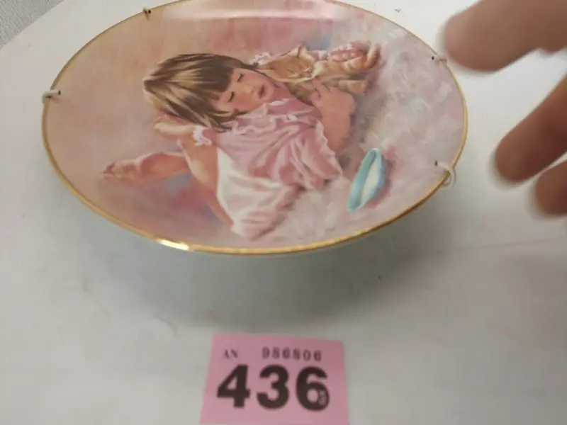 Hamilton Collection Plate Feeding Time Magic Childhood Decorative Plate With Coa 7