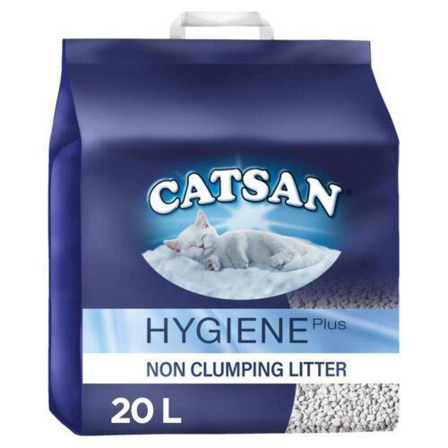 20L Catsan Hygiene Non Clumping Cat Litter 20 Litres Odour Control Kitten Litter 3