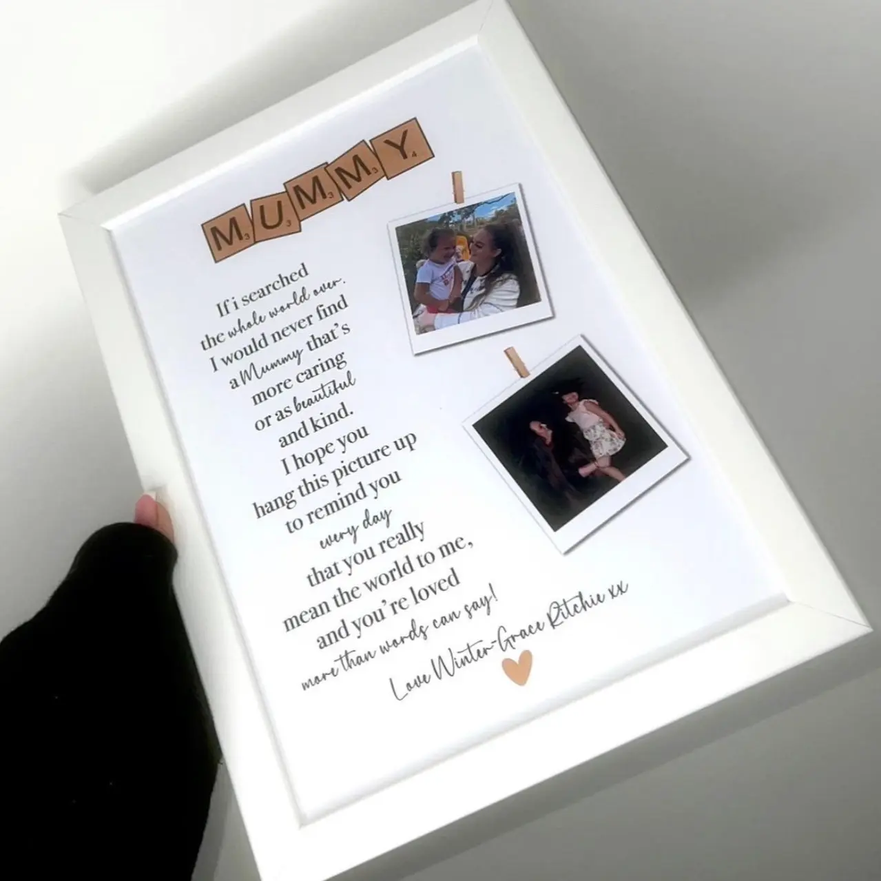 Personalised Mother’s Day print (once ordered you will receive a message to personalise with 24 hours)