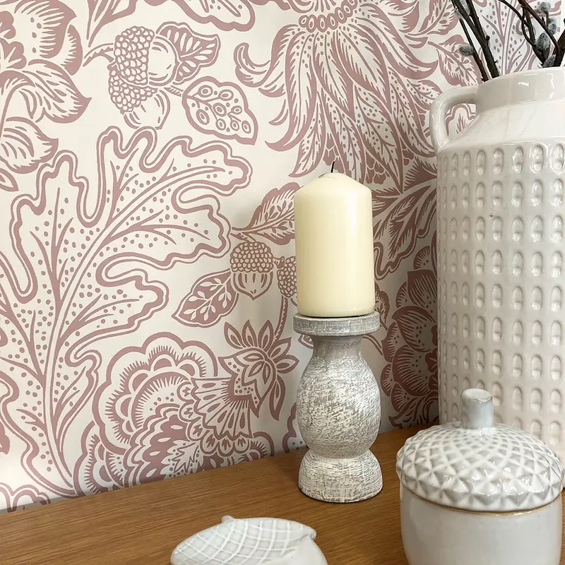 Belgravia Decor Fernhurst Trail Pink Wallpaper 1113 pink  wallpaper 2