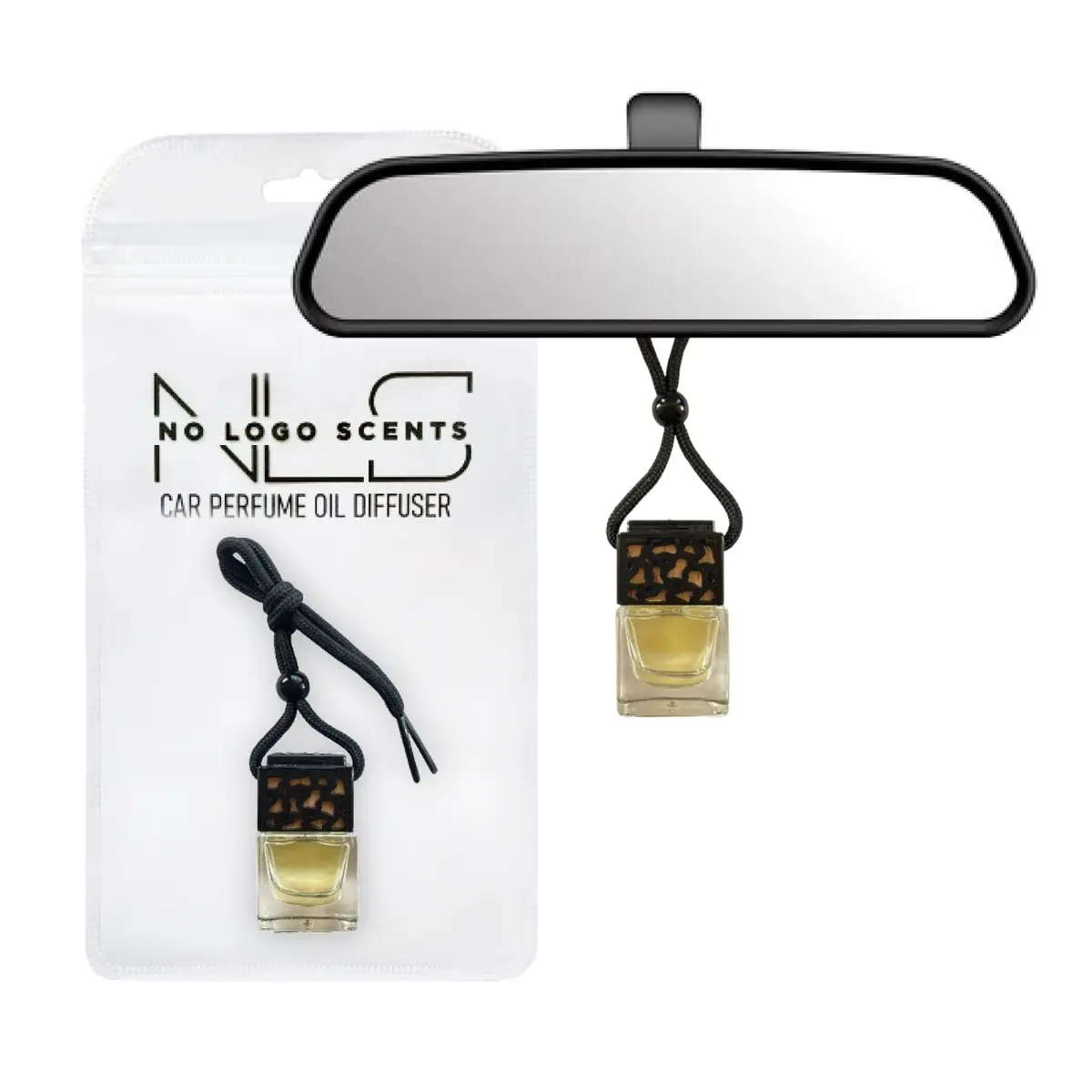 NLS Premium Car Air Freshener Highly Scented 2 Way Hanging