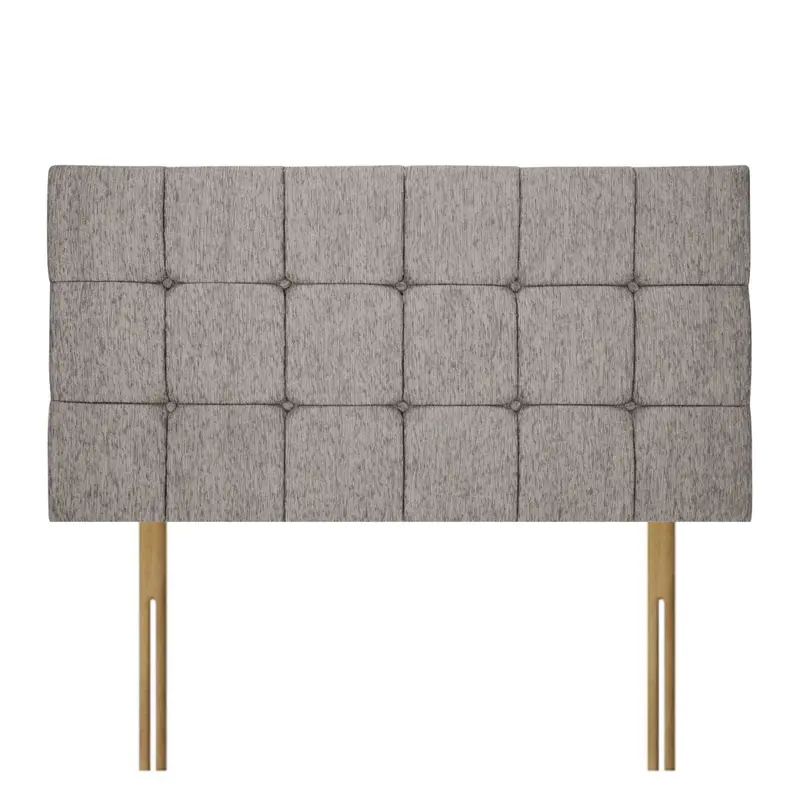 Chenille Fabric Cubic Divan Headboard Bed Head Upholstery Fabrics Headboard Headboards Upholstered Beds 20" Small Double King Super king size. 4