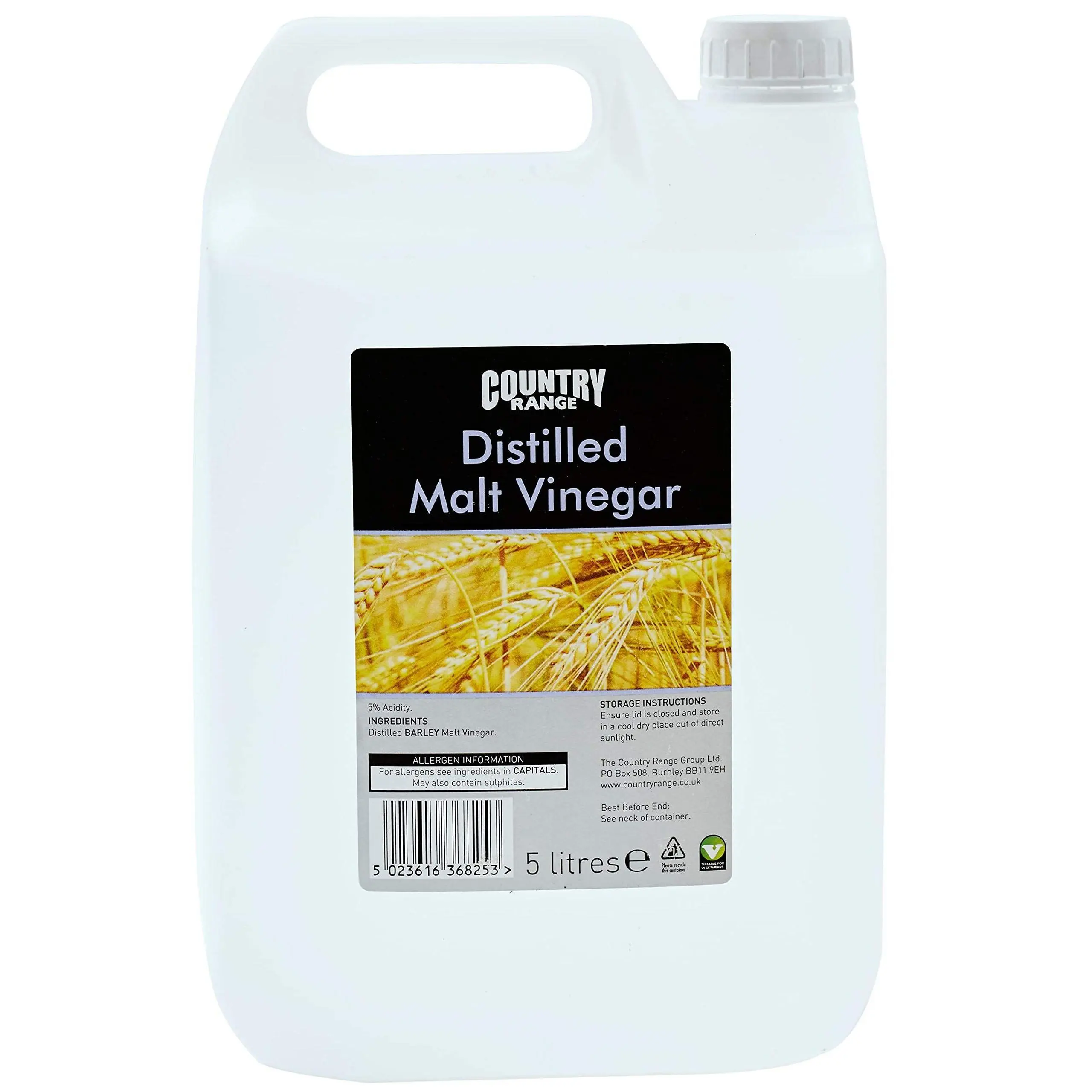 Country Range Distilled Malt Vinegar 1x5ltr