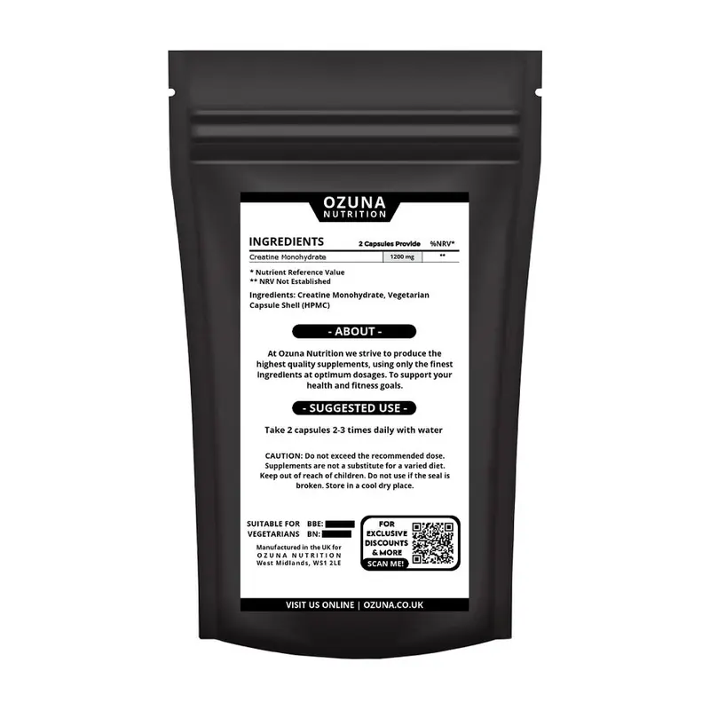 Creatine Monohydrate Capsules 1