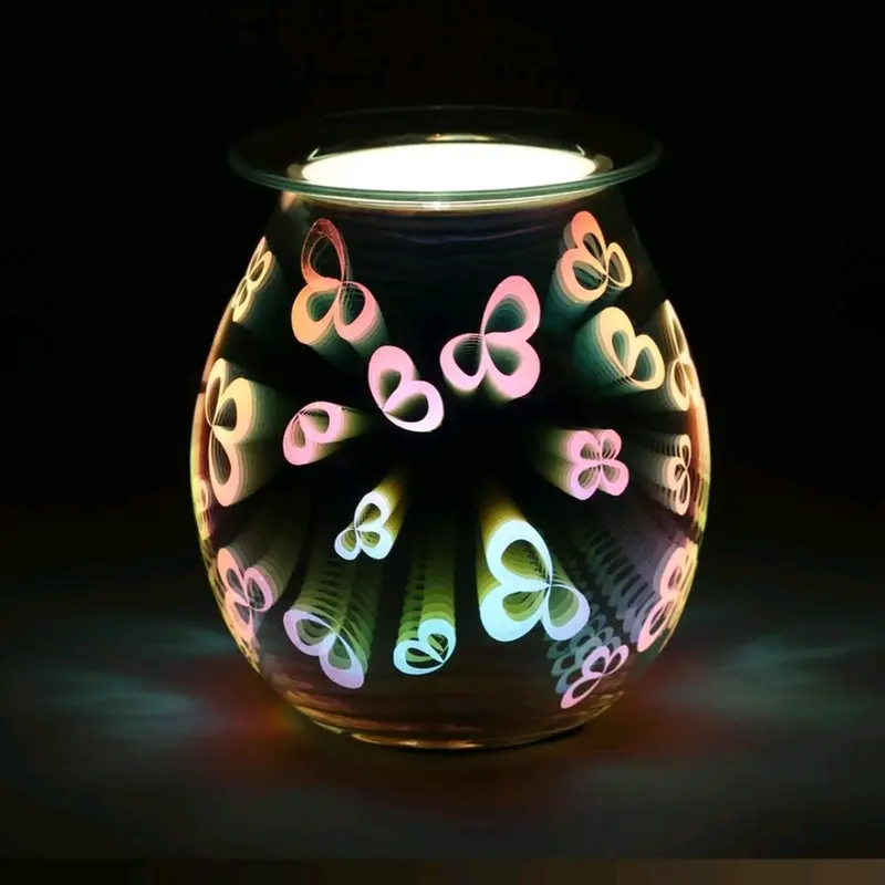 Elegant Electric Wax Burner Set for Effortless Home Fragrance 1
