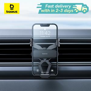 Baseus Car Phone Holder Mount Air Vent Compatible with All Mobile Phones Phone Stand Accessories Automobile Cradle