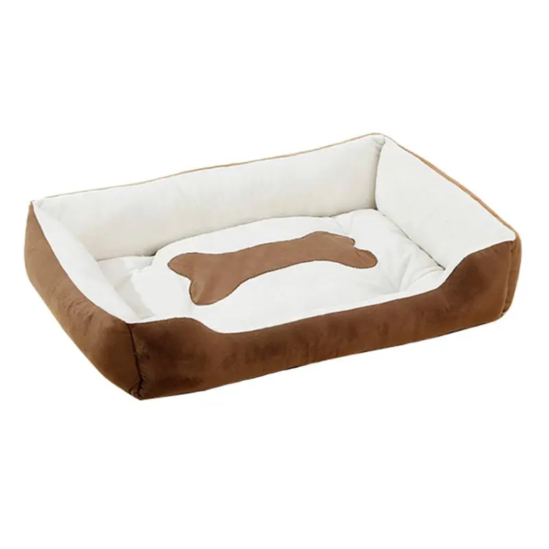 Large Warm Plush Dog Bed Mat for Pet Puppy - Washable Calming Cushion 3