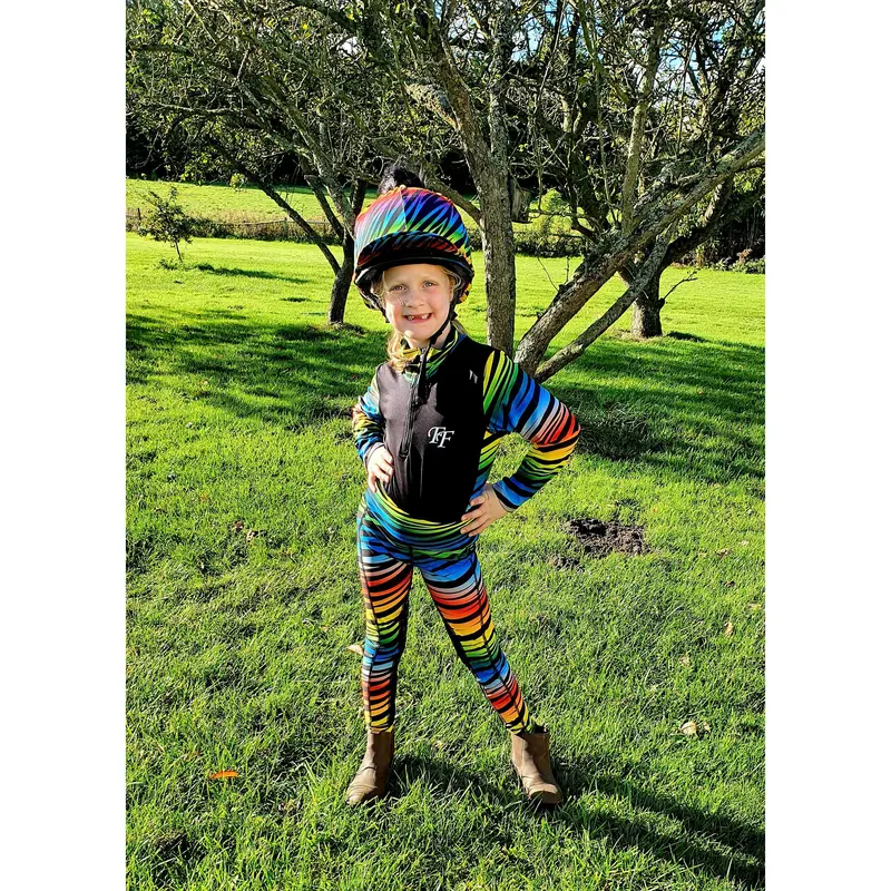 Rainbow Zebra Base Layers - Kids 0