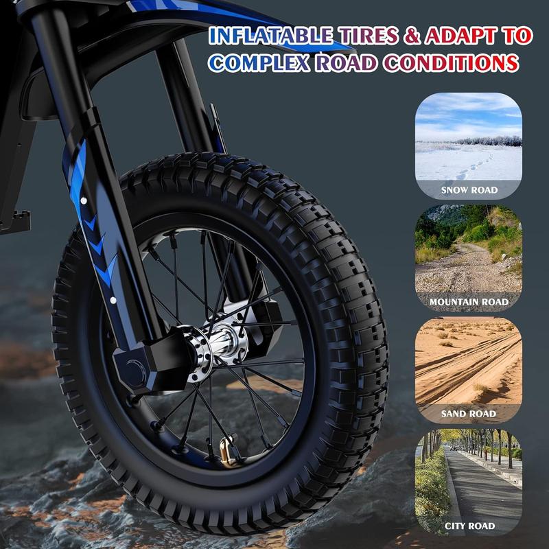 EVERCROSS EV12M Motorcycle Electric Dirt Bike for Kids 3-12 YEARS 4