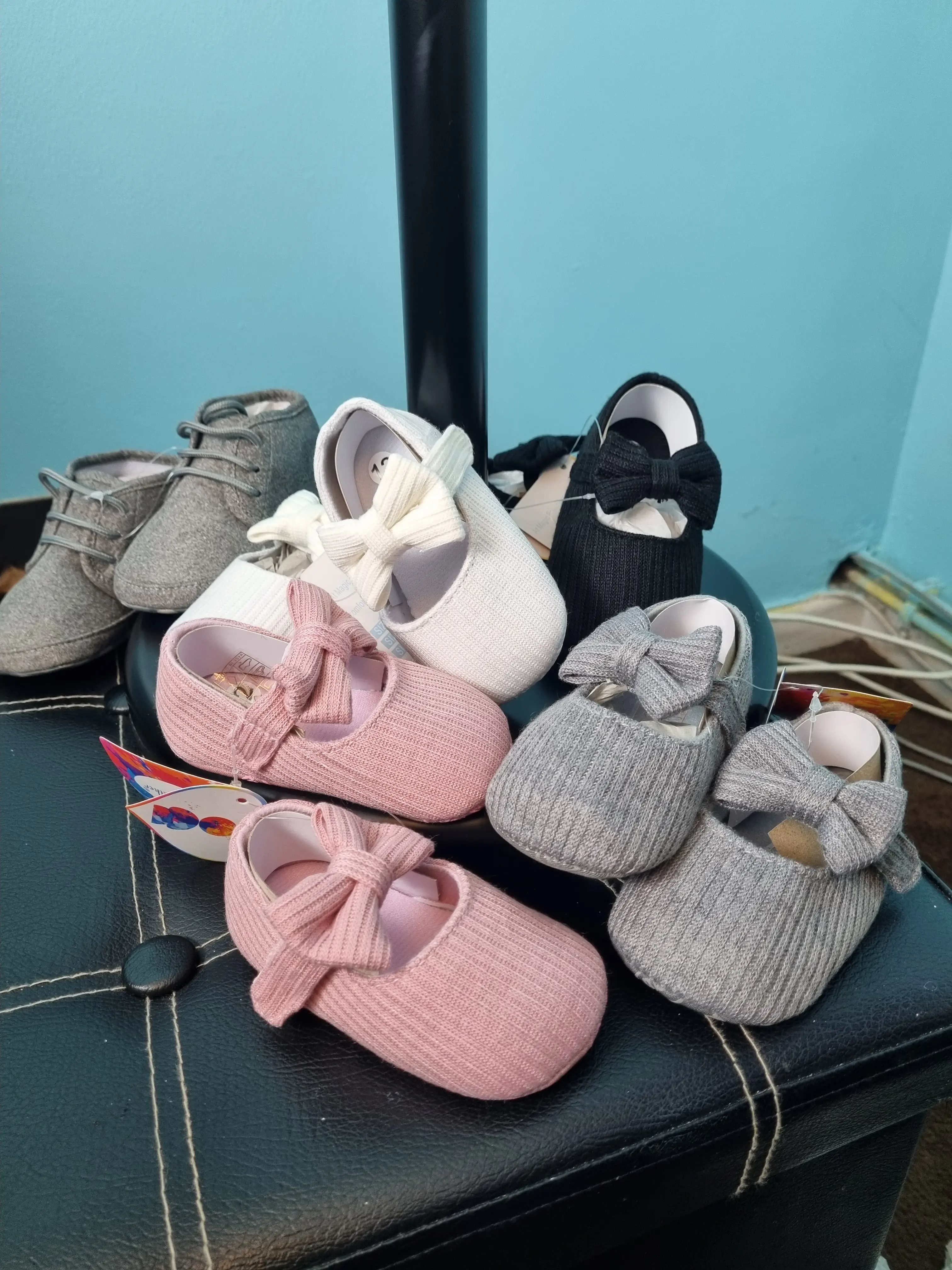 Baby Girls Shoes Infant Toddler Girls Boys Cotton Comfortable Breathable