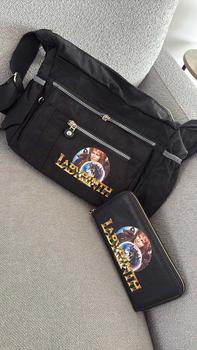 Product Review of Black With Skulls All over Print Large Satchel Cross Body from ✝**a M** M**️ 0