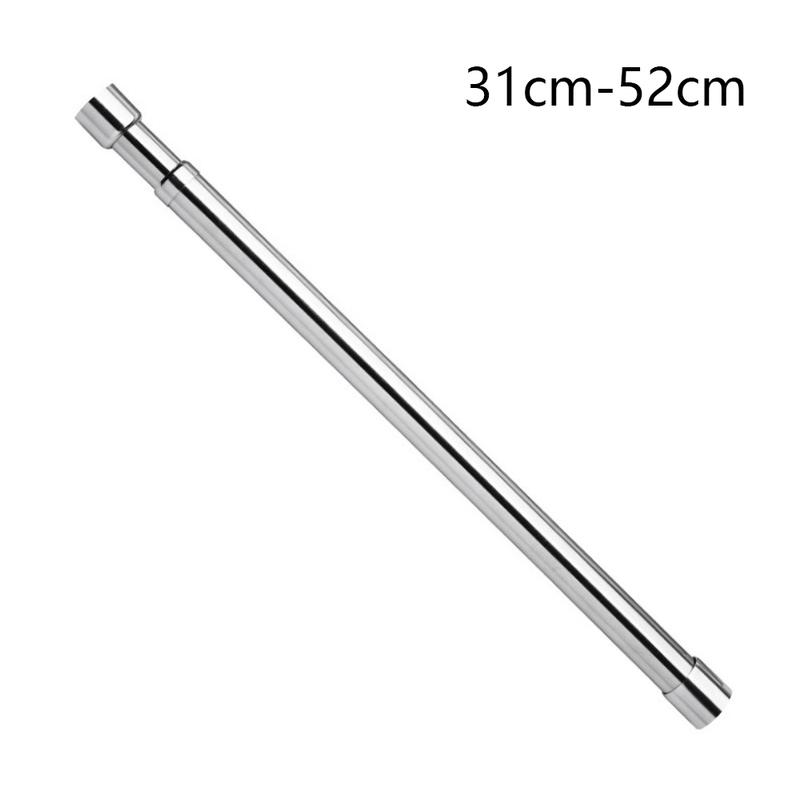 the clothes drying rod is silver 2