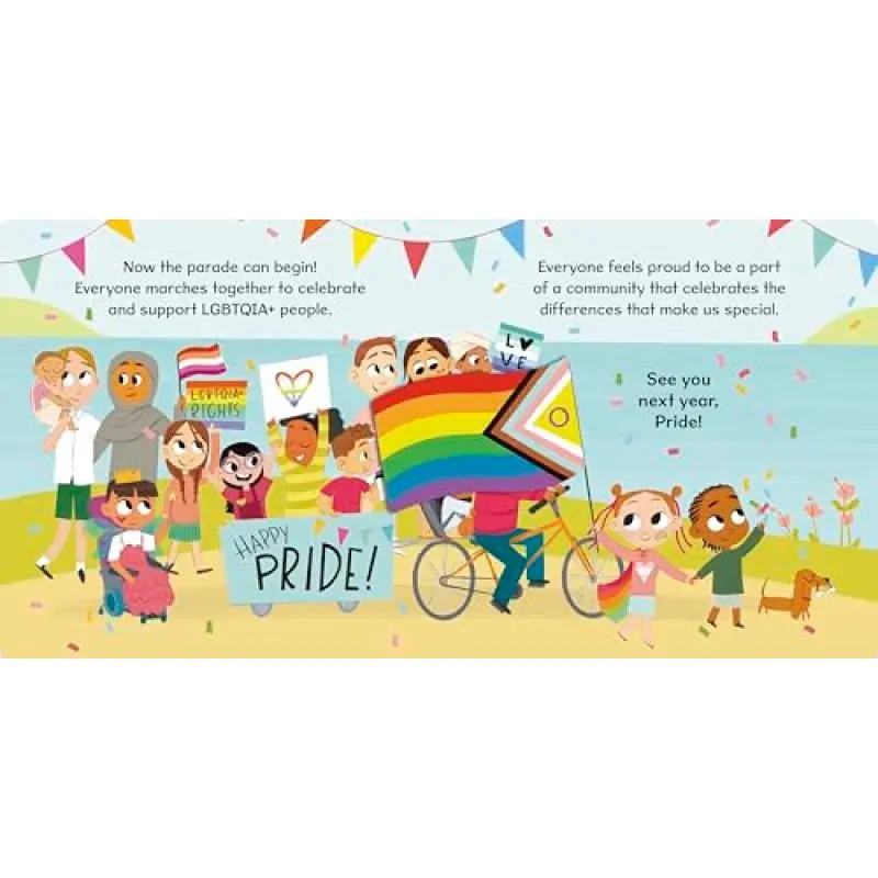 First Festivals: Pride:Teaches children about diversity, inclusion, and acceptance through the lens of Pride celebrations. 6