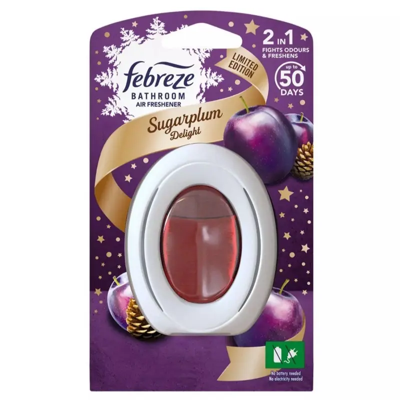 Febreze Bathroom Air Freshener in Sugarplum Delight scent Fragrance
