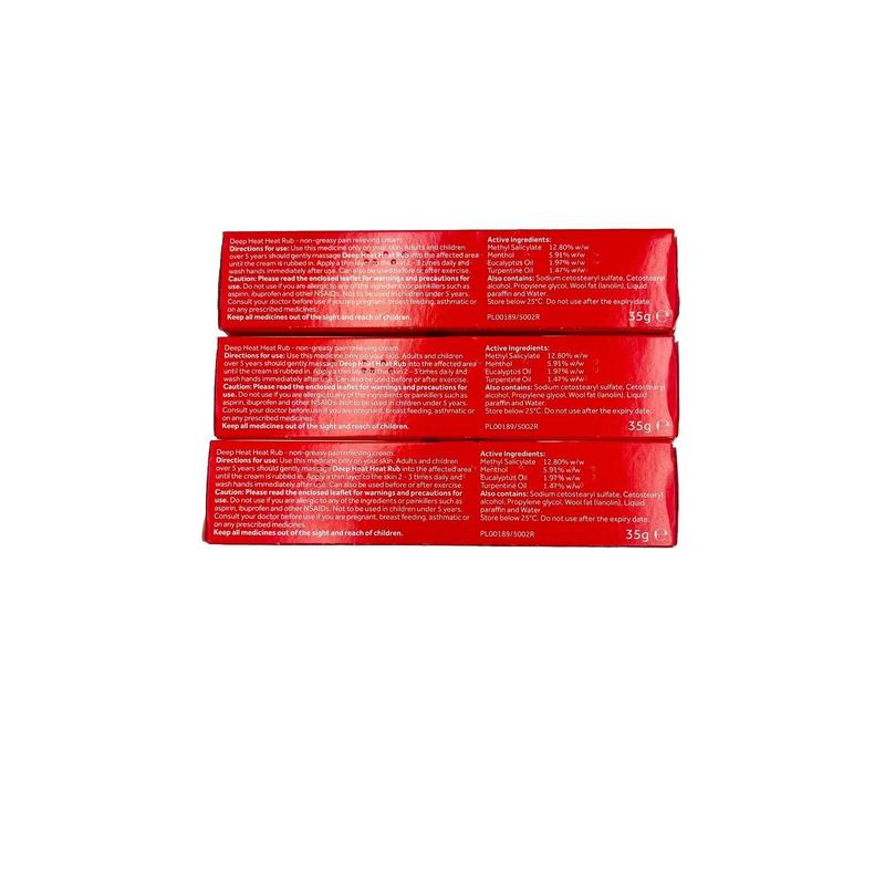 DEEP HEAT Effective Relief (pack Of 3 ) 4