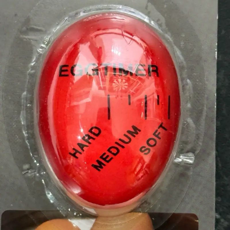 Egg Timer Colour Changing - Kitchen Utensil for Cooking Easy To Use Boiled Eggs Cooking Poached Hard Boil 3