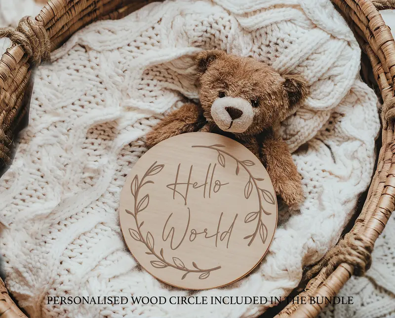 Personalised Neutral Newborn Baby Gift Box, Baby Gift Set, New Baby Gift, Baby Shower Gift, Newborn Hamper, Baby Blanket, Newborn Baby Gift 1