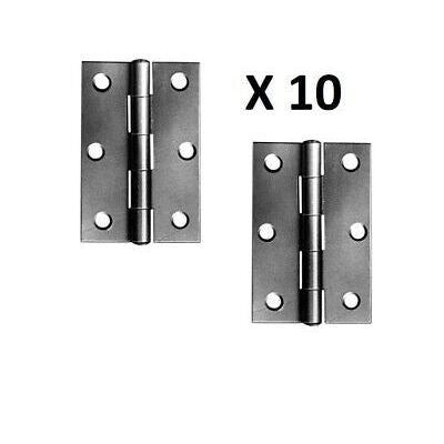 Perry Shield Grade CE7 SELF COLOUR 3" Certifire Fire Door Butt Hinge with Spun Pin - FD60 (NO SCREWS) 3