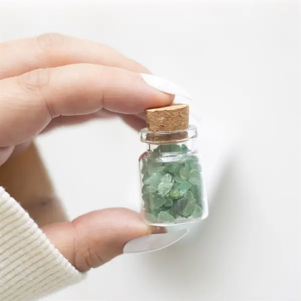 Jar of Luck Aventurine Crystal in a Matchbox 4