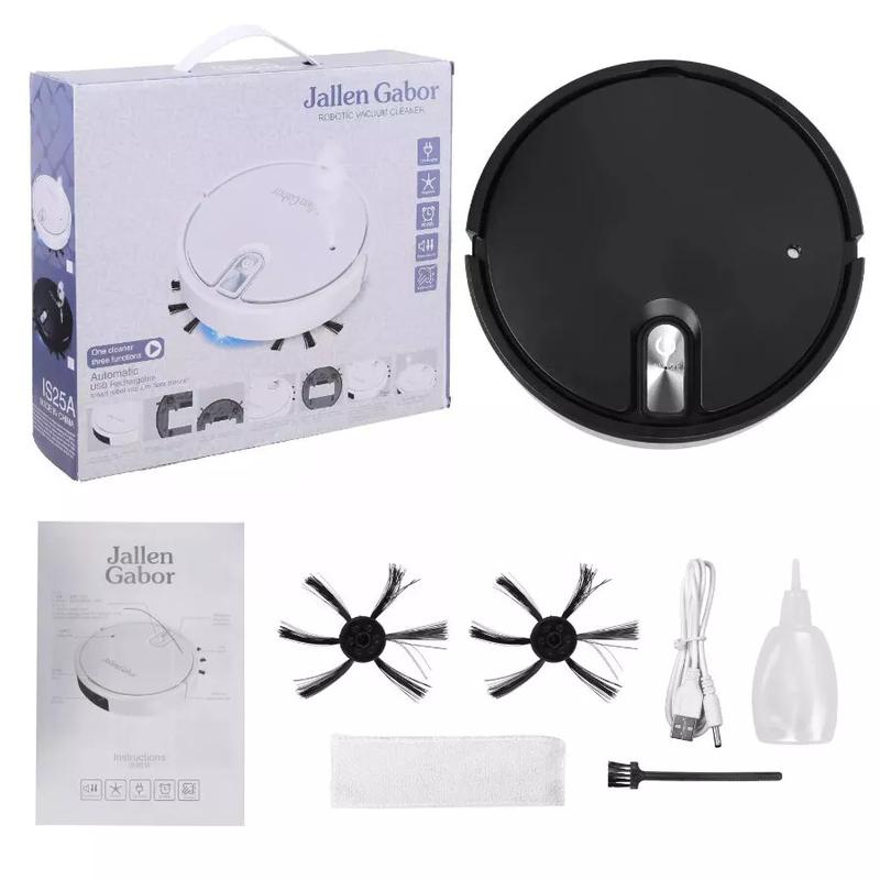 Smart Robot Vacuum Cleaner | Automatic Sweeper for Hard Floors & Carpets | Rechargeable & Ultra-Quiet | Intelligent Home Cleaning with Strong Suction, Anti-Collision & Auto Navigation | Hands-Free Dust Removal | Ideal for Pet Hair & Allergies 8