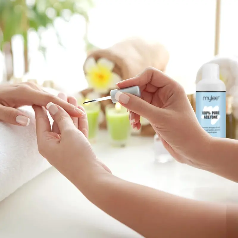100% Pure Acetone Gel Nail Polish Remover for UV/LED, Gel Soak Off, Removes All Types of Nail Polish, Gel Polish, Acrylic, Gels, Nail Tip & Glue 2